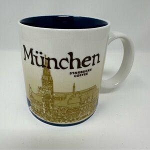 Starbucks Munchen Germany 2009 Global Icon Collector Series Coffee Mug 16 oz.